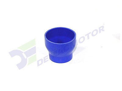 Manguito Silicona reduccin recto, 76mm - 57mm 