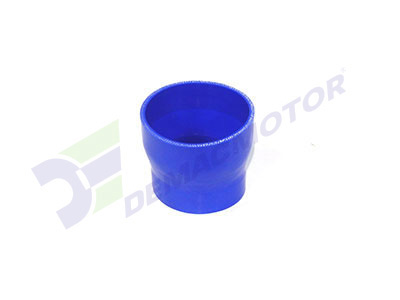 Manguito Silicona reduccin recto, 89mm - 76mm 