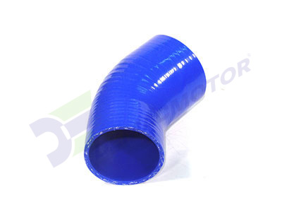 Codo Reduccin de Silicona 45, 89mm a 76mm 